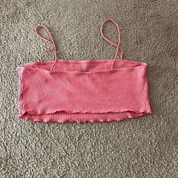 SHEIN Floral Embroidered Crop Cami Top Large - Picture 13 of 16